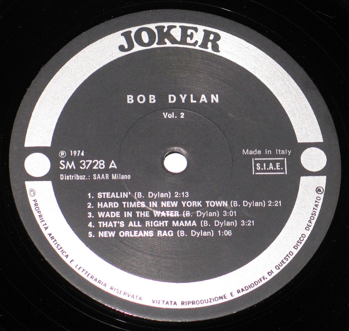 High Resolution Photo BOB DYLAN Rare Batch Little White Wonder 